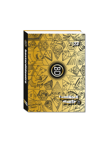 Standard Diary Bastards inside 22-23 Gold Silver 16 months - 2 colors SEV508452200-000 Seven | Futurartshop.com