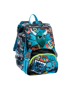 SJ Gang Zaino estensibile boy Dinosauro flip 3D 22-23 SEV2C2002247-899 Seven | Futurartshop.com 2