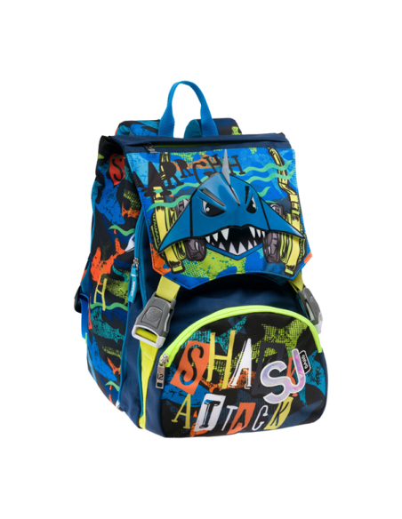 SJ Gang Zaino estensibile boy Animali flip 3D 22-23 SEV2C2002241-550 Seven | Futurartshop.com