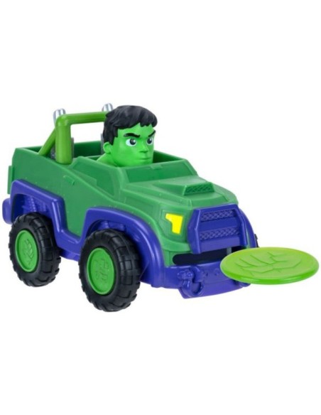 Marvel Spide HUL Hulk's mini vehicle launches discs FICSNF0012 Hasbro | Futurartshop.com