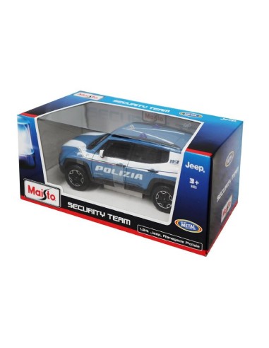 Jeep Renegade Polizia die-cast scala 1:24 GOL31520 Burago | Futurartshop.com