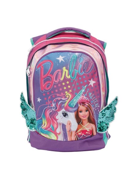 Barbie stretchable backpack round shape I Believe 22-23 GIOBA902000 Giochi Preziosi | Futurartshop.com