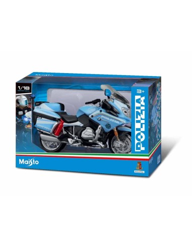 Moto della Polizia in metallo scala 1 : 18 GOL15953 Goliath | Futurartshop.com