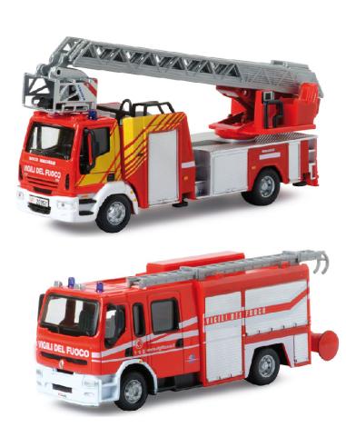 1: 50 scale fire truck - 2 models GOL18-32000 Goliath | Futurartshop.com