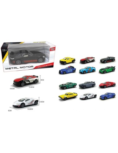Fast Cars Auto a retrocarica in scala 1 : 43 modelli assortiti TOY27138 Toys Garden | Futurartshop.com