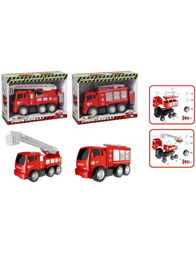 Camion dei Pompieri smonta e rimonta - 2 modelli TOY27807 Toys Garden | Futurartshop.com