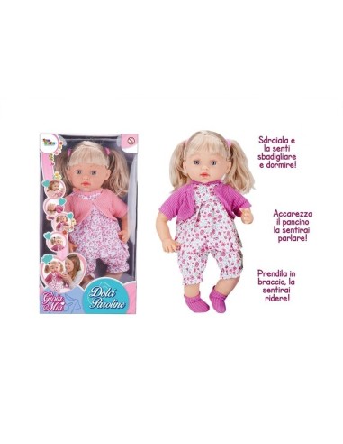 Gioia Mia Bambola Dolci Paroline - 3 colori TOY27240 Toys Garden | Futurartshop.com