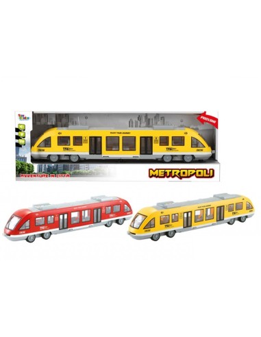 Metropolitana con funzione a frizione in scala 1 : 16 - 2 colori TOY27441 Toys Garden | Futurartshop.com