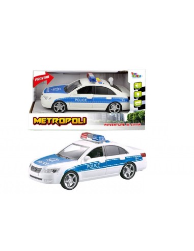 Friction police car with lights and sounds TOY27470 Toys Garden | Futurartshop.com