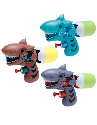 Mini shark water gun-3 colors PUCTY834 Futurart | Futurartshop.com