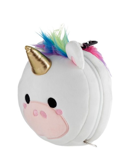 Unicorn shape travel pillow with eye mask China manufacturer PUCCUSH258 Futurart | Futurartshop.com