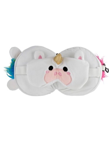 Unicorn shape travel pillow with eye mask China manufacturer PUCCUSH258 Futurart | Futurartshop.com