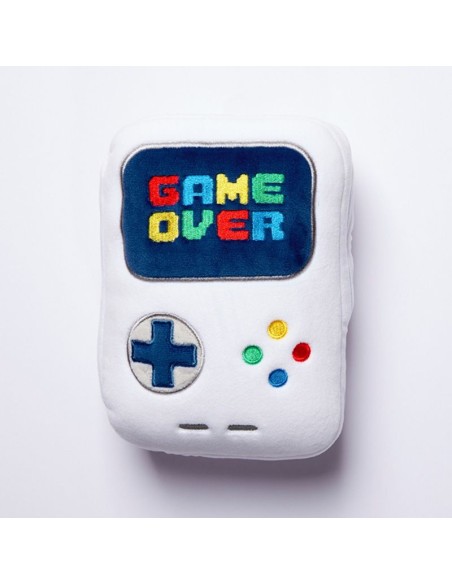 Cuscino da viaggio scritta Game Over con maschera per gli occhi PUCCUSH248 Futurart | Futurartshop.com