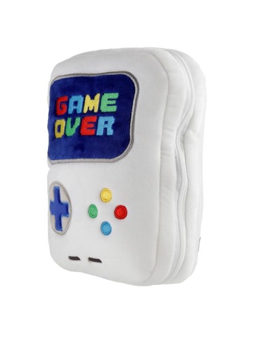 Game Over written travel pillow with eye mask PUCCUSH248 Futurart | Futurartshop.com