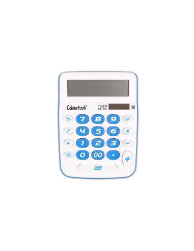 12 digit Math Table calculator CB - 205 China manufacturer LAGCOL22103 Colourbook | Futurartshop.com
