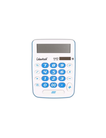 Calcolatrice da tavolo 12 cifre Math CB - 205 LAGCOL22103 Colourbook | Futurartshop.com