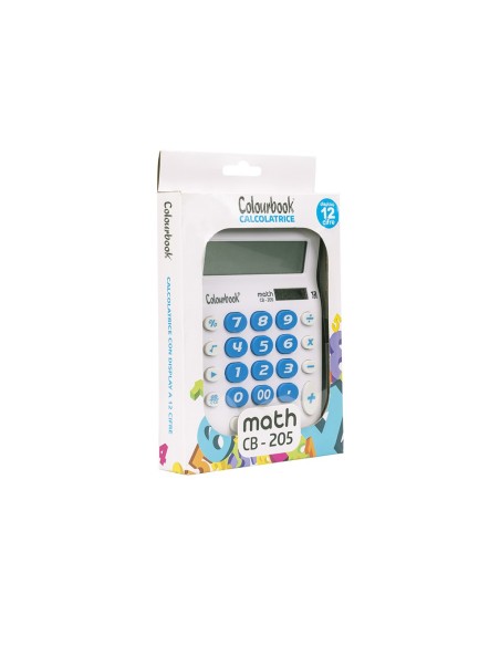 Calcolatrice da tavolo 12 cifre Math CB - 205 LAGCOL22103 Colourbook | Futurartshop.com