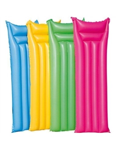 Inflatable mattress 183 cm 69 cm assorted colors GLO44007 Globo | Futurartshop.com
