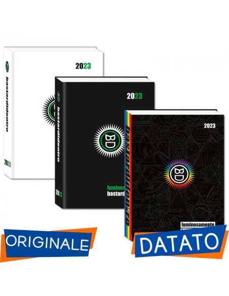Standard Diary Bastards inside 22-23 brightly 16 months - 3 colors SEV584002201 Seven | Futurartshop.com
