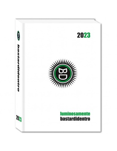 Diario standard Bastardi Dentro 22-23 luminosamente 16 mesi - 3 colori SEV584002201 Seven | Futurartshop.com