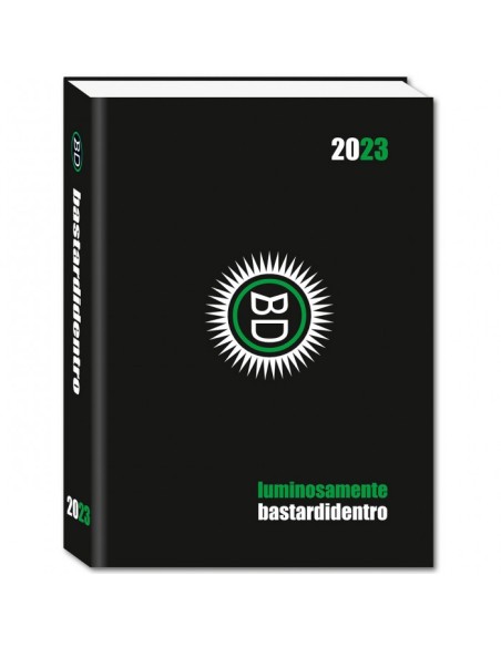Diario standard Bastardi Dentro 22-23 luminosamente 16 mesi - 3 colori SEV584002201 Seven | Futurartshop.com