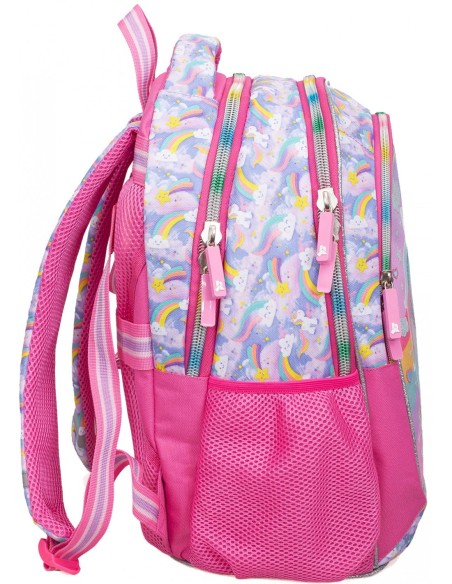 Unicorn Mar backpack with 3 zip case 4MJR15173-15174 Julian Ross | Futurartshop.com