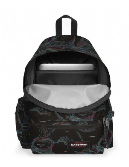 Backpack Padded Zippl'r Map Black EASEK0A5B74U70 Eastpak | Futurartshop.com