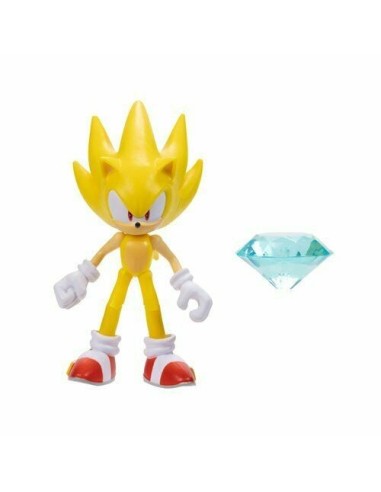 Sonic Super Sonic character with accessories-10 cm JAK41119-2 Jakks Pacific | Futurartshop.com