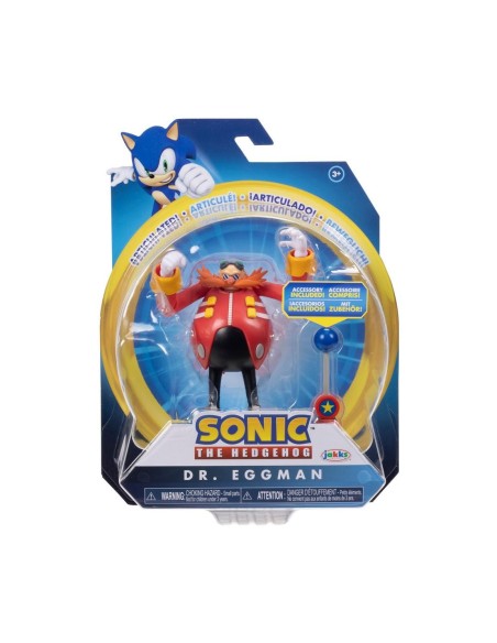 Sonic character Dr Eggman with accessories - 10cm JAK41119-4 Jakks Pacific | Futurartshop.com