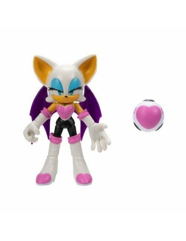 Sonic character Rouge with accessories - 10cm JAK41119-3 Jakks Pacific | Futurartshop.com