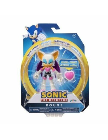 Sonic personaggio Rouge con accessori - 10cm JAK41119-3 Jakks Pacific | Futurartshop.com