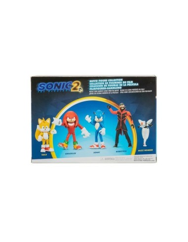 Sonic 2 confezione con 5 personaggi JAK41268 Jakks Pacific | Futurartshop.com