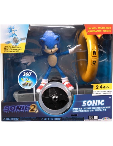Sonic 2 veicolo radiocomandato speed turbo JAK40924 Jakks Pacific | Futurartshop.com
