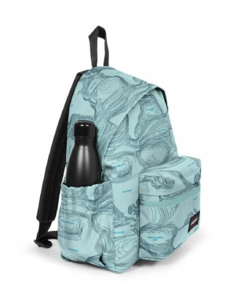 Padded zippl'r map Turquoise backpack EASEK0A5B74U69 Eastpak | Futurartshop.com