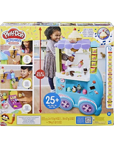 Play-Doh Playset Furgone dei gelati HASPN00075222 Hasbro | Futurartshop.com
