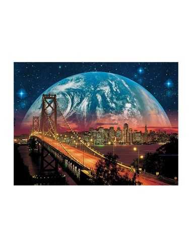 San Francisco bright planet puzzle over the city  121773 Ravensburger | Futurartshop.com