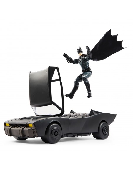 Batman-Batmobile fordon med karaktär 30 cm TOY6061615 Spin master- Futurartshop.com
