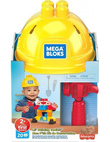 Mega Bloks kit del piccolo costruttore con 18 blocchi TOYGNT91 Mattel | Futurartshop.com