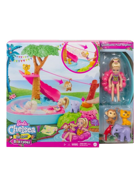 Barbie chelsea birthday splashtastic pool surprise TOYGTM85 Mattel | Futurartshop.com