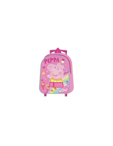 Trolley asilo Peppa Pig premium DIM1000ET28-1466 Futurart | Futurartshop.com