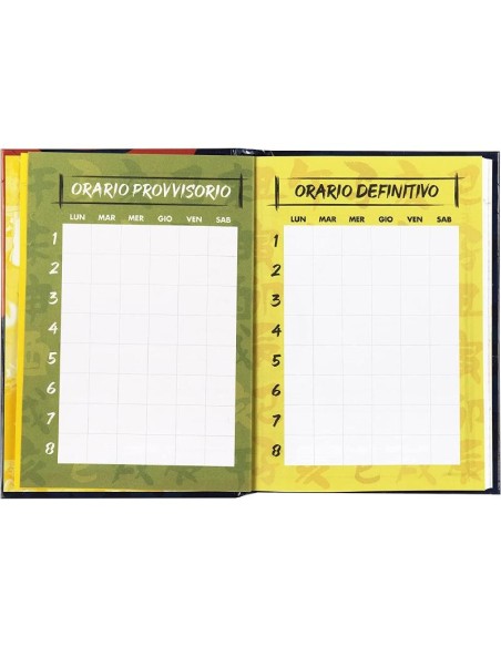 Standard diary Naruto 12 months 22-23 PAN68890 Panini | Futurartshop.com