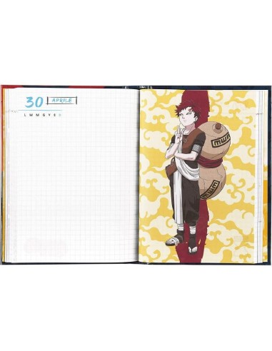 Standard diary Naruto 12 months 22-23 PAN68890 Panini | Futurartshop.com