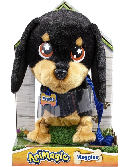 Animagic Cane Bassotto waggles cammina e abbaia GOL91909140 Goliath | Futurartshop.com