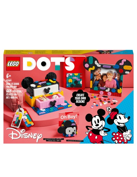 Lego dots 41964 il kit back to school di topolino e minnie LEG6379030 Lego | Futurartshop.com