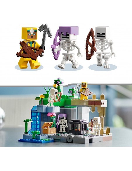 Lego Minecraft-the dungeons of the skeleton 21189 LEG6393759 Lego- Futurartshop.com
