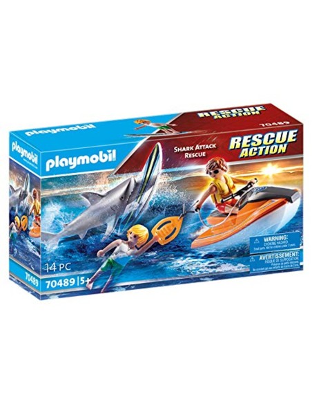 PLA Squalo Mobil - Shark Attack 70489 GIO70489 Playmobil | Futurartshop.com