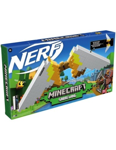 Nerf Minecraft arco lancia dardi Sabrewing HASF4733 Hasbro | Futurartshop.com