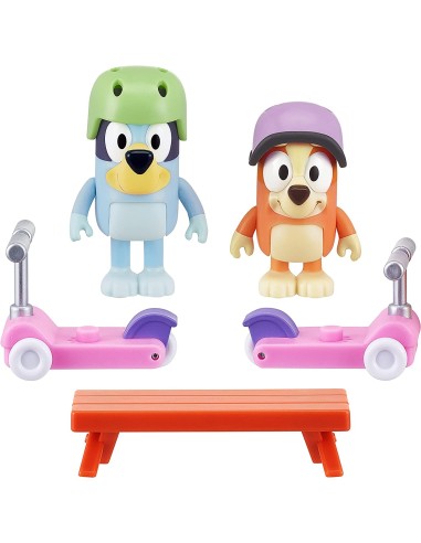 Bluey e Bingo playset divertimento con il monopattino GIOBLY12000-2 Giochi Preziosi | Futurartshop.com
