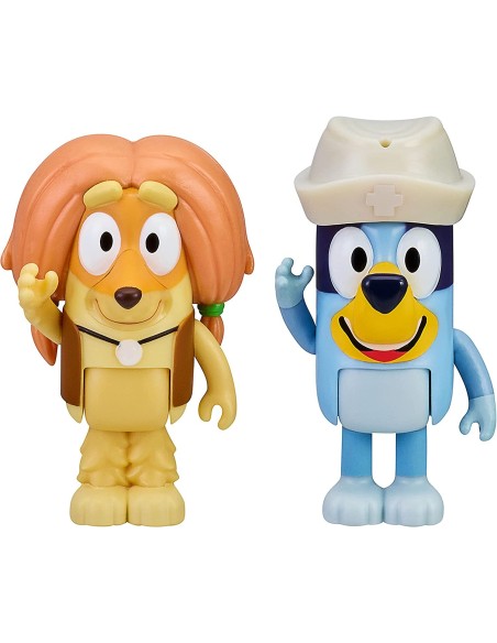 Bluey playset visita dal dottore con Bluey e Indy GIOBLY07000-3 Giochi Preziosi | Futurartshop.com