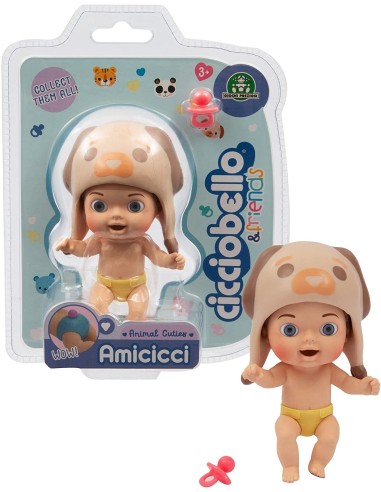 Cicciobello Amicicci animal Cuties-5 models GIOCC038000 Giochi Preziosi | Futurartshop.com